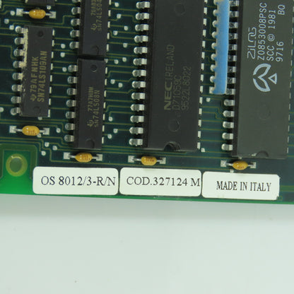 Nuova OS8012R OS 8012/3-R/N I/O Processor From Bacci FFC8-CNC Controller