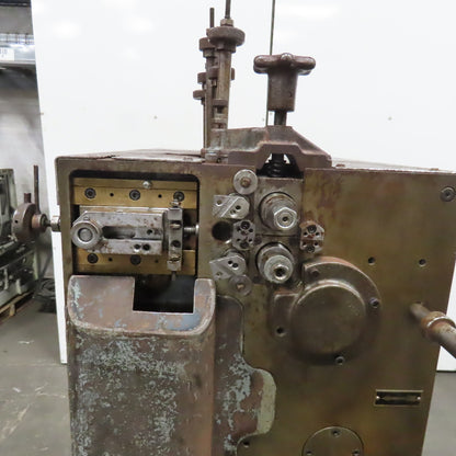 Torrington W-10A .008-.028" Wire Spring Coiler Variable Speed 208-230/460V 3Ph