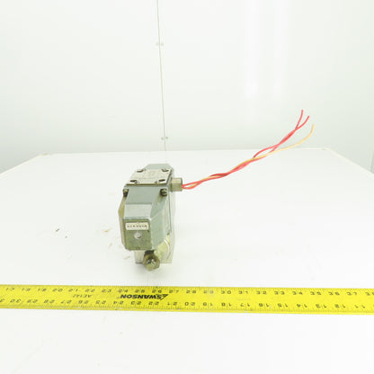 Rexroth 4WE10E4.1/N/5 Double Solenoid Hydraulic Directional Valve 120V Coil