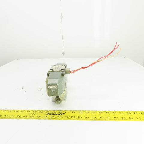Rexroth 4WE10E4.1/N/5 Double Solenoid Hydraulic Directional Valve 120V Coil