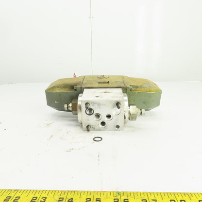 Rexroth 4WE10E4.1/N/5 Double Solenoid Hydraulic Directional Valve 120V Coil