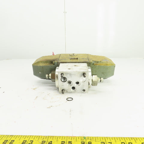 Rexroth 4WE10E4.1/N/5 Double Solenoid Hydraulic Directional Valve 120V Coil