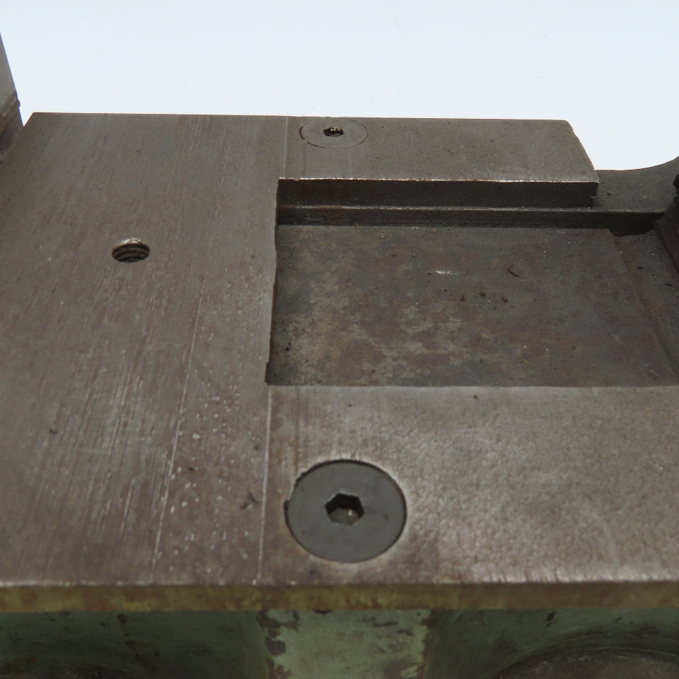 10" Open Cast Iron Knurled Jaw Work Holding Clamp Vise
