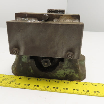 10" Open Cast Iron Knurled Jaw Work Holding Clamp Vise