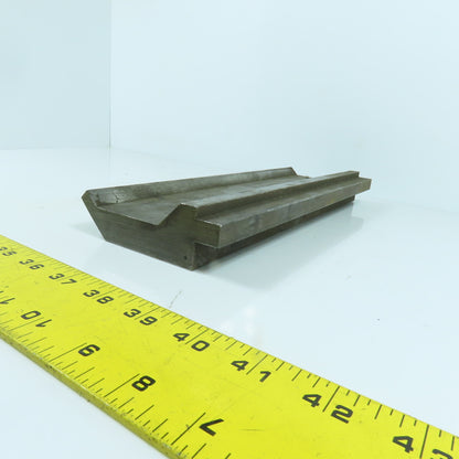 12-1/2" 90° V-Forming Press Brake Gooseneck Punch Die Punch 1/2" Tang 3-5/8" H