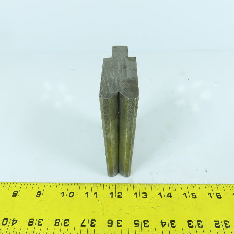 4-15/16" Press Brake Forming 90° V Angle Die Block 1/2" Tang 1.77" H 1" Thick