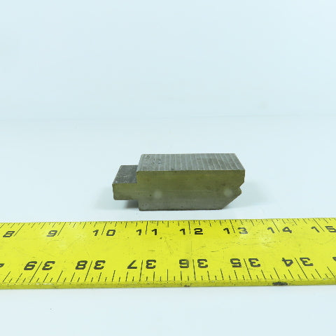 1-1/4" 30° Hemming Press Brake Die Block 1/2" Tang 2-3/4" H x 1-1/8" Thick