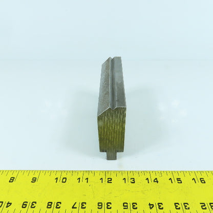 4-5/8" 30° Hemming Press Brake Die Block 1/2" Tang 2-3/4" H x 1-1/8" Thick
