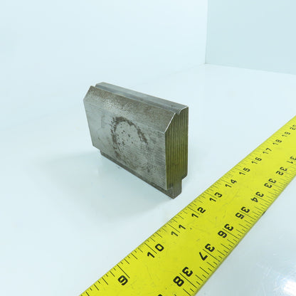 4-5/8" 30° Hemming Press Brake Die Block 1/2" Tang 2-3/4" H x 1-1/8" Thick