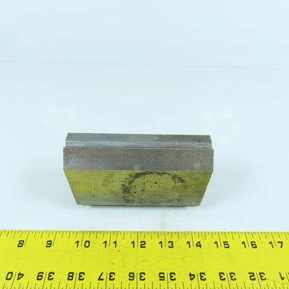 4-5/8" 30° Hemming Press Brake Die Block 1/2" Tang 2-3/4" H x 1-1/8" Thick
