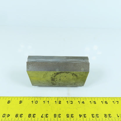 4-5/8" 30° Hemming Press Brake Die Block 1/2" Tang 2-3/4" H x 1-1/8" Thick