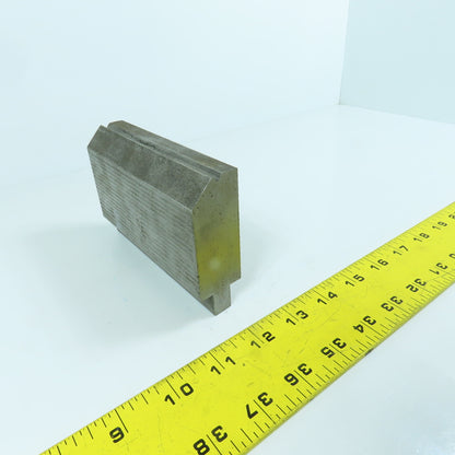 5-1/4" 30° Hemming Press Brake Die Block 1/2" Tang 2-3/4" H x 1-1/8" Thick