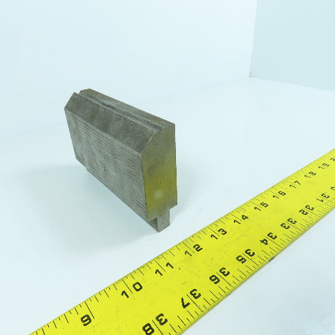 5-1/4" 30° Hemming Press Brake Die Block 1/2" Tang 2-3/4" H x 1-1/8" Thick