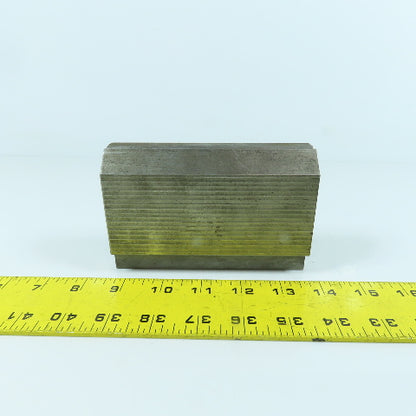 5-1/4" 30° Hemming Press Brake Die Block 1/2" Tang 2-3/4" H x 1-1/8" Thick