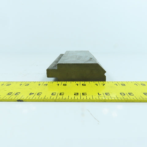 6" 30° Hemming Press Brake Die Block 1/2" Tang 2-3/4" H x 1-1/8" Thick