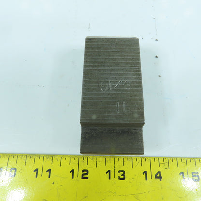 1-1/2" V-Angle Forming Press Brake Die Block 2-3/4" H 1.42" Thick 1/2" Tang