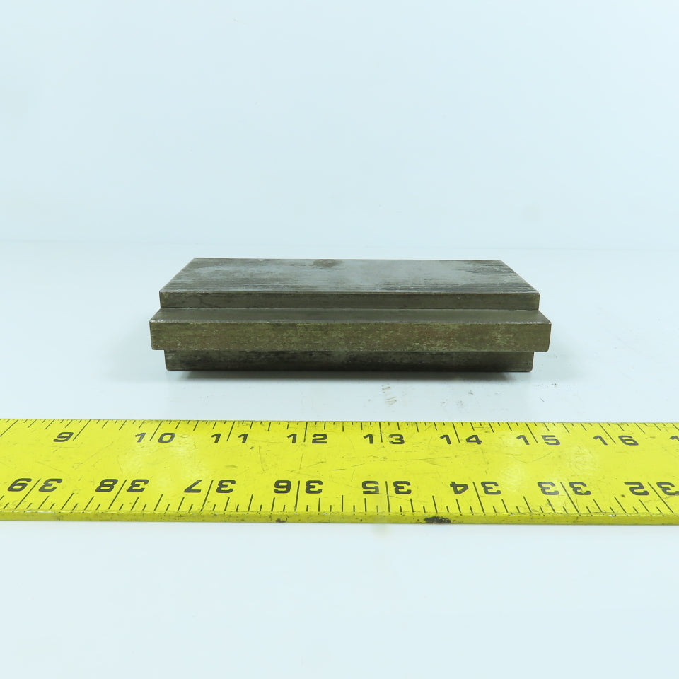 6-1/4" V-Angle Forming Press Brake Die Block 2-3/4" H 1.42" Thick 1/2" Tang
