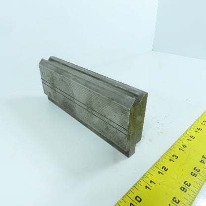 8-1/4" V-Angle Forming Press Brake Die Block 2-3/4" H 1.2" Thick 1/2" Tang