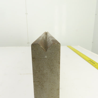 29-1/2" 90° V-Angle Forming Press Brake Die Block 7" H 1" Thick 1/2" Tang