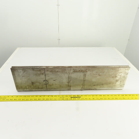 29-1/2" 90° V-Angle Forming Press Brake Die Block 7" H 1" Thick 1/2" Tang