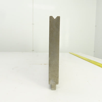 29-1/2" 90° V-Angle Forming Press Brake Die Block 7" H 1" Thick 1/2" Tang