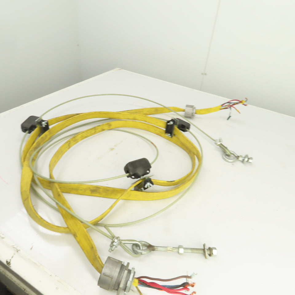 Duct-O-Wire 15' OAL Festoon Cable Carrier Travel System Kit 7-Cond 12AWG 600V