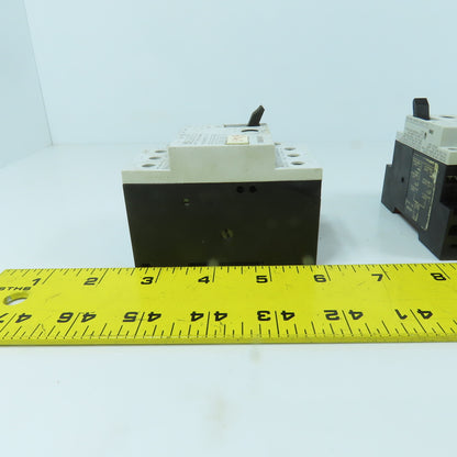 Siemens 3VU1300-1MD00 0.24-0.4A Motor Protector Circuit Breaker 600VAC Lot Of 5