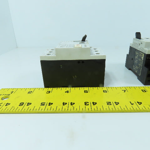 Siemens 3VU1300-1MD00 0.24-0.4A Motor Protector Circuit Breaker 600VAC Lot Of 5