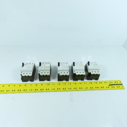 Siemens 3VU1300-1MD00 0.24-0.4A Motor Protector Circuit Breaker 600VAC Lot Of 5