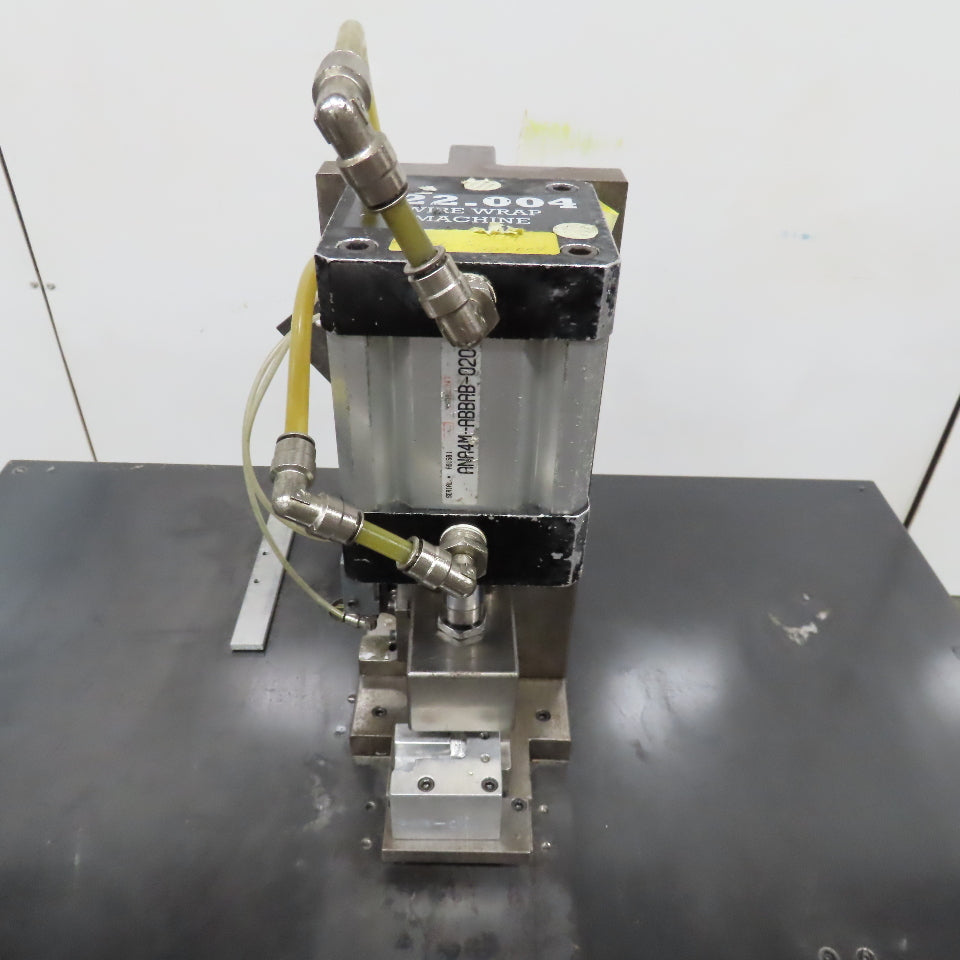 Small Pneumatic C-Frame Press 4" Bore 2" Stroke 2-1/4" Throat