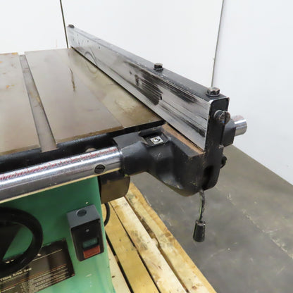 Delta 34-807 10" Tilting (*) Arbor Table Saw 208/230-460V 3Ph Modified See Info