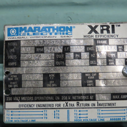 Chicago Blower Size 27 40Hp 230/460V 3Ph 1775RPM Backward Incline Blower