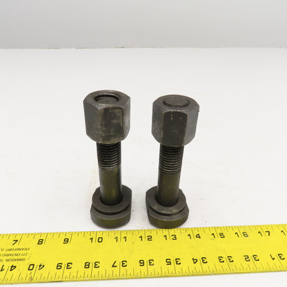 1"-8 Thread T-Slot Bolt 1-3/4" Slot Width 4-3/4" OAL Lot Of 2