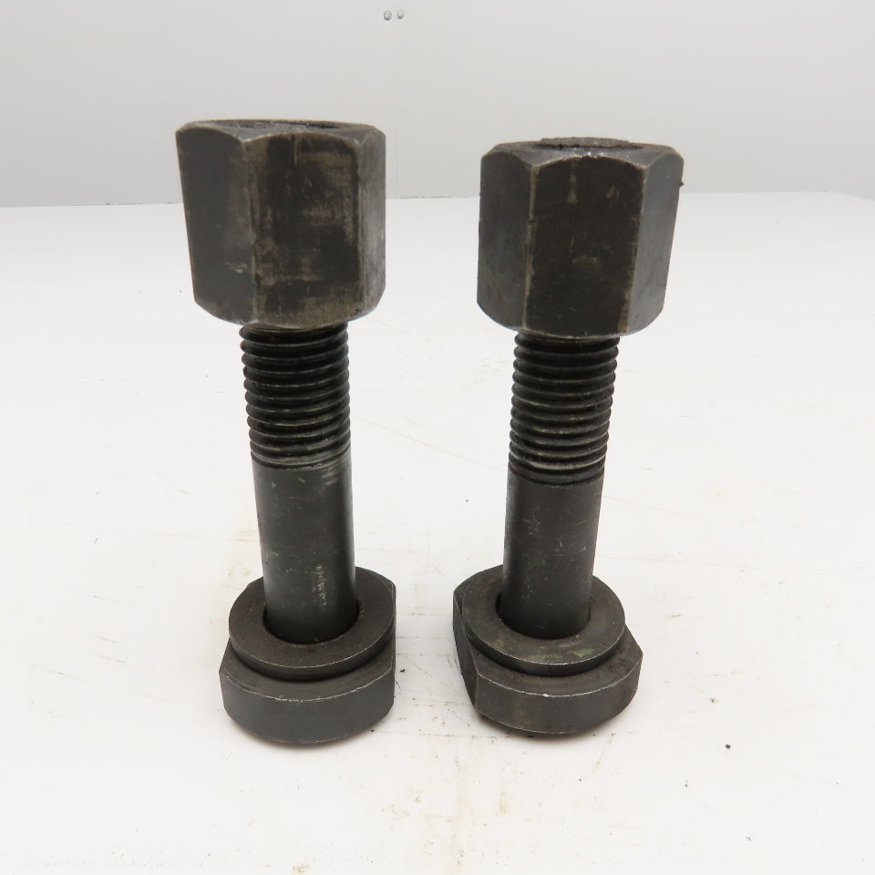 1"-8 Thread T-Slot Bolt 1-3/4" Slot Width 4-3/4" OAL Lot Of 2