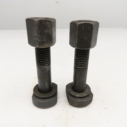 1"-8 Thread T-Slot Bolt 1-3/4" Slot Width 4-3/4" OAL Lot Of 2