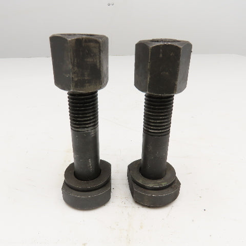 1"-8 Thread T-Slot Bolt 1-3/4" Slot Width 4-3/4" OAL Lot Of 2