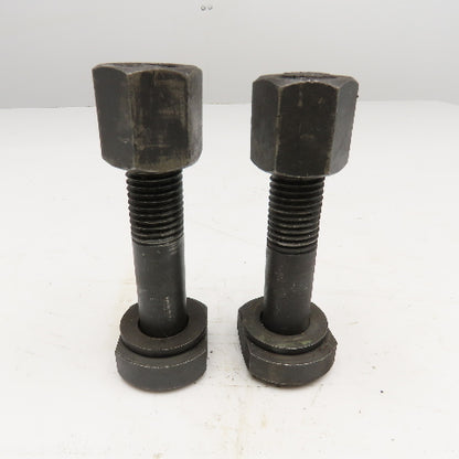1"-8 Thread T-Slot Bolt 1-3/4" Slot Width 4-3/4" OAL Lot Of 2
