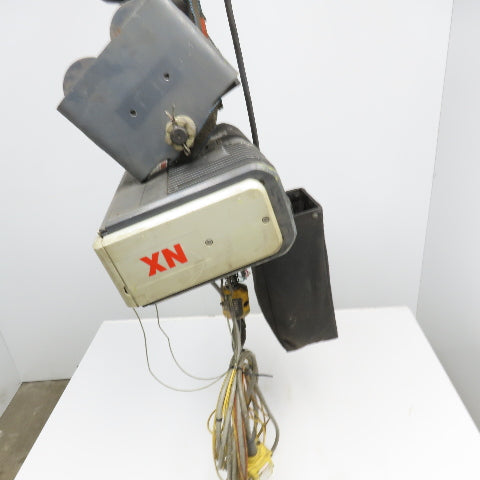 Konecranes XN10100027P32T1C 1/2 Ton Electric Chain Hoist 29' Travel 460V 3Ph