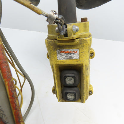 Konecranes XN10100027P32T1C 1/2 Ton Electric Chain Hoist 29' Travel 460V 3Ph