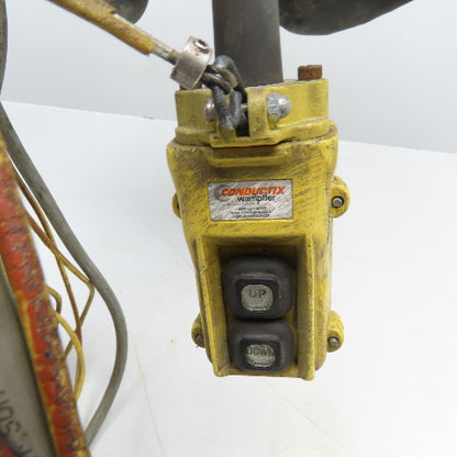 Konecranes XN10100027P32T1C 1/2 Ton Electric Chain Hoist 29' Travel 460V 3Ph