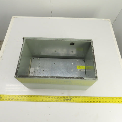 20" x 12" x 12" Heavy Duty Steel Electrical Enclosure W/ Backplate & Bolt-On Top
