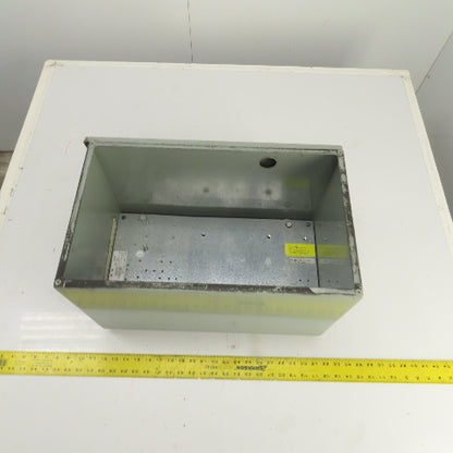 20" x 12" x 12" Heavy Duty Steel Electrical Enclosure W/ Backplate & Bolt-On Top