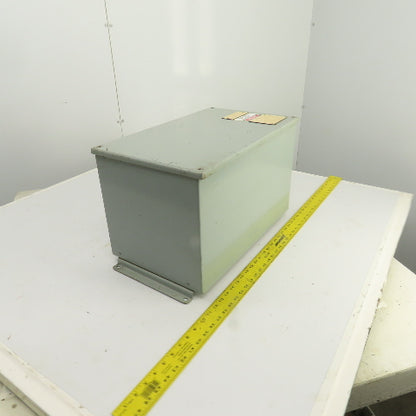 20" x 12" x 12" Heavy Duty Steel Electrical Enclosure W/ Backplate & Bolt-On Top