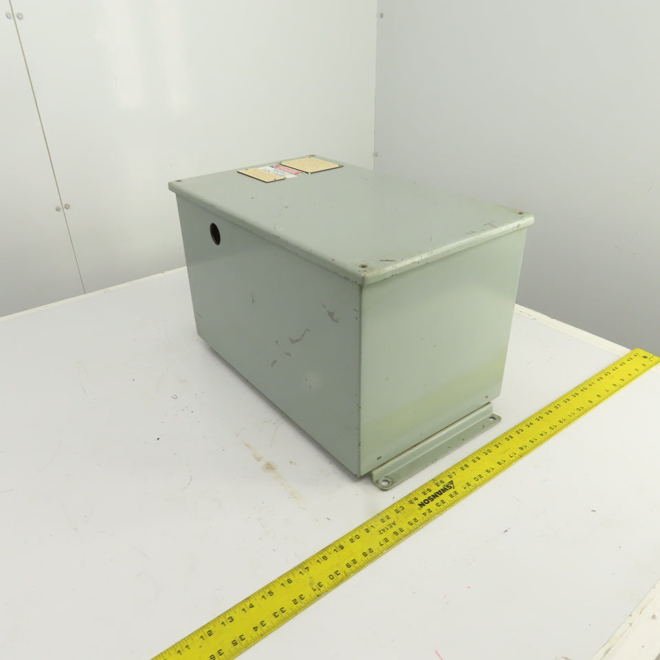 20" x 12" x 12" Heavy Duty Steel Electrical Enclosure W/ Backplate & Bolt-On Top
