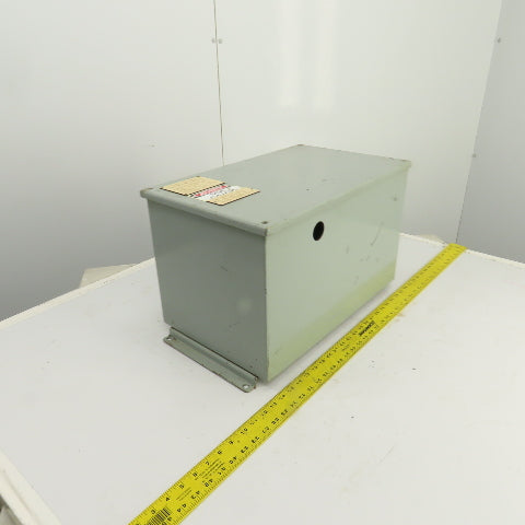20" x 12" x 12" Heavy Duty Steel Electrical Enclosure W/ Backplate & Bolt-On Top