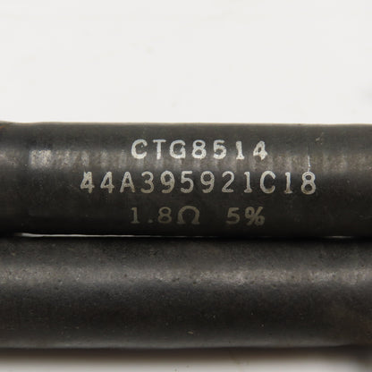 44A395921C18 1.8 Ohm Ceramic Wire Wound Resistor Lot Of 4