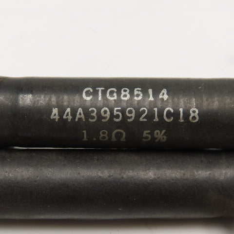 44A395921C18 1.8 Ohm Ceramic Wire Wound Resistor Lot Of 4