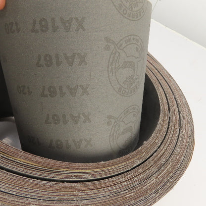 Deerfos XA167 6" x 270" Aluminum Oxide Sanding Belt 120 Grit Lot Of 7