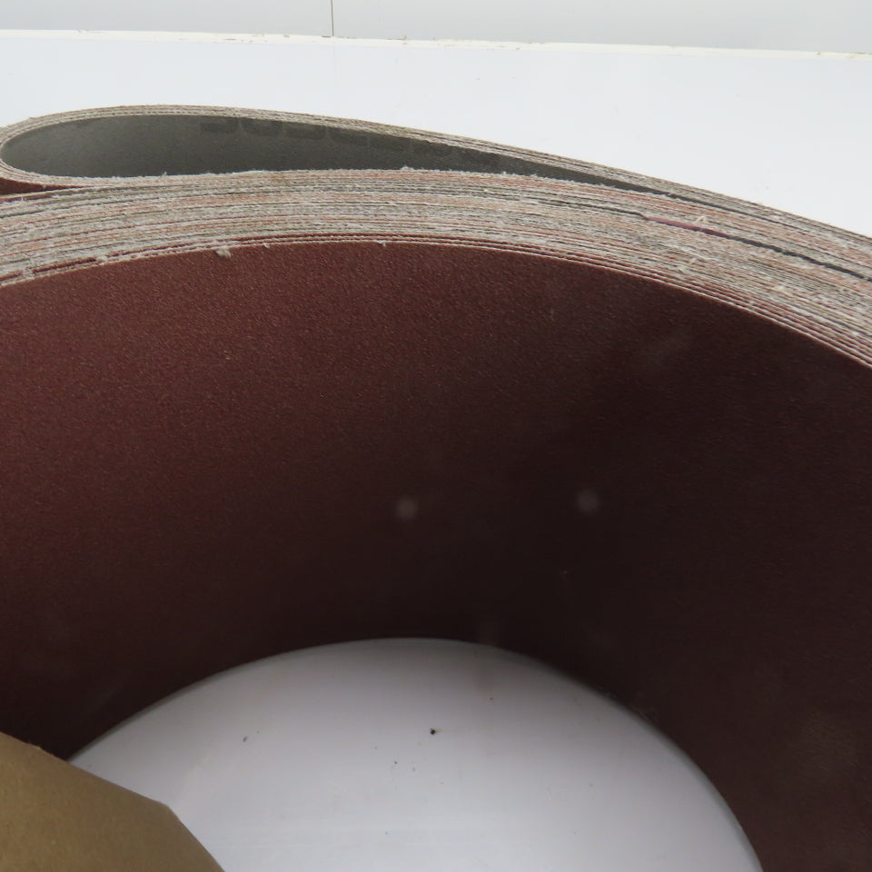 Deerfos XA167 6" x 270" Aluminum Oxide Sanding Belt 120 Grit Lot Of 7