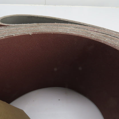 Deerfos XA167 6" x 270" Aluminum Oxide Sanding Belt 120 Grit Lot Of 7